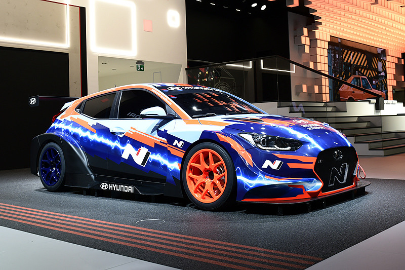備戰全新電動房車賽 《Hyundai Veloster N ETCR》現身法蘭克福車展 備戰全新電動房車賽 《Hyundai Veloster N ETCR》現身法蘭克福車展