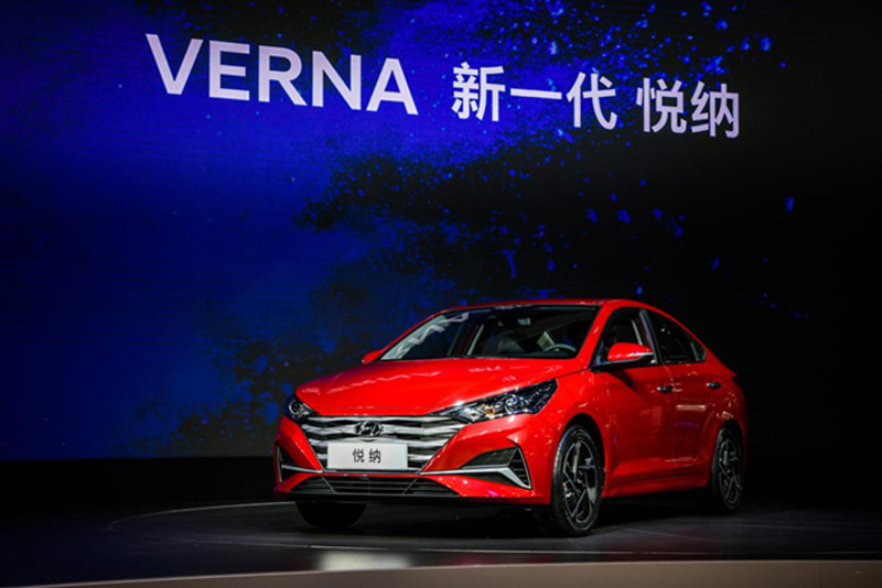 小改款《Hyundai Verna》中國亮相 動感新貌討好年輕買家 小改款《Hyundai Verna》中國亮相 動感新貌討好年輕買家