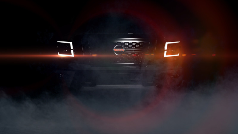首見紅色樣式廠徽 小改款《Nissan Titan》登場前搶先露臉 首見紅色樣式廠徽 小改款《Nissan Titan》登場前搶先露臉