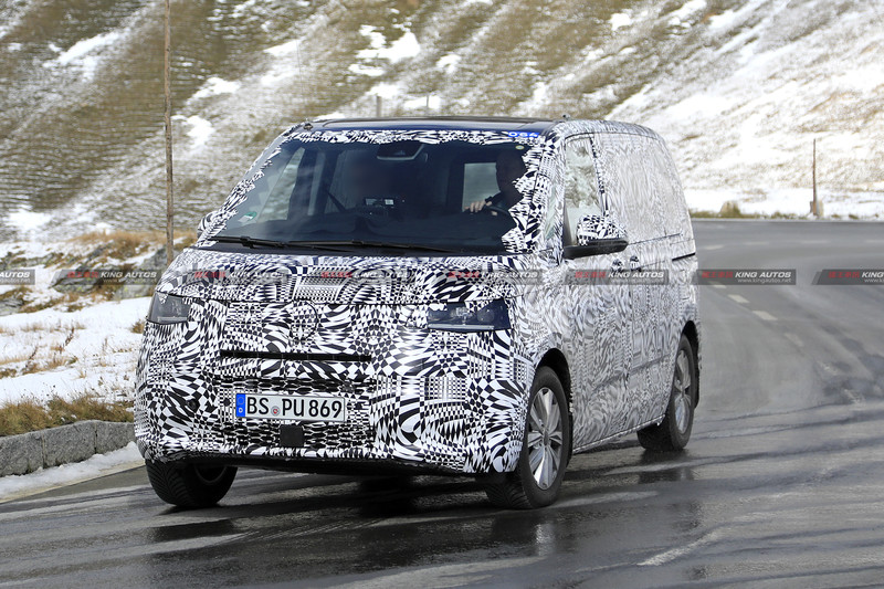 《Volkswagen T7》擺脫商用氣息 測試用原型車首度曝光 《Volkswagen T7》擺脫商用氣息 測試用原型車首度曝光