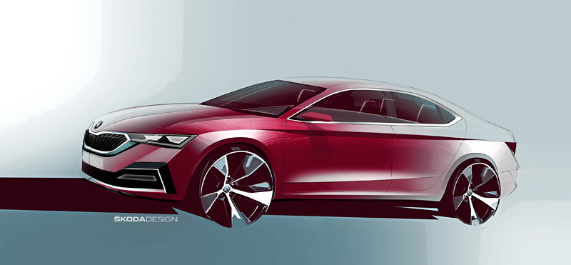 新世代《Škoda Octavia》設計圖稿釋出 有望2019年11月11日捷克首演 新世代《Škoda Octavia》設計圖稿釋出 有望2019年11月11日捷克首演