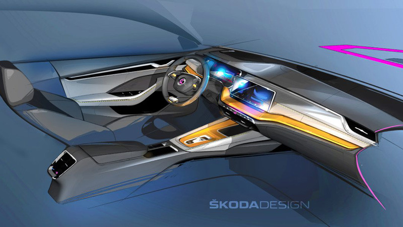 新世代《Škoda Octavia》車內設計曝光 質感空間大升級 新世代《Škoda Octavia》車內設計曝光 質感空間大升級
