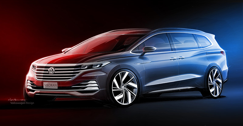 超過5米3車長《Volkswagen Viloran》預告2019年廣州車展正式亮相 超過5米3車長《Volkswagen Viloran》預告2019年廣州車展正式亮相