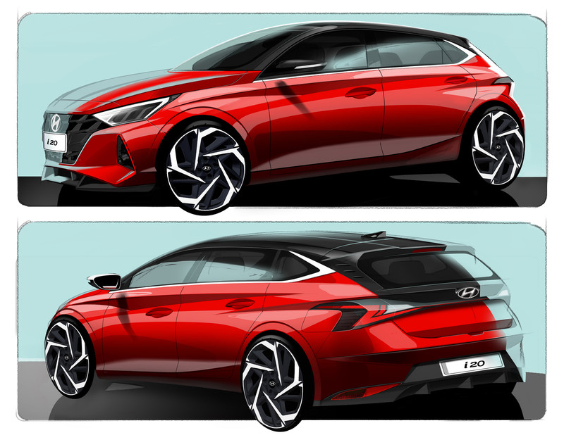 先行釋出設計圖 《Hyundai》預告新世代《i20》將於日內瓦車展亮相 先行釋出設計圖 《Hyundai》預告新世代《i20》將於日內瓦車展亮相