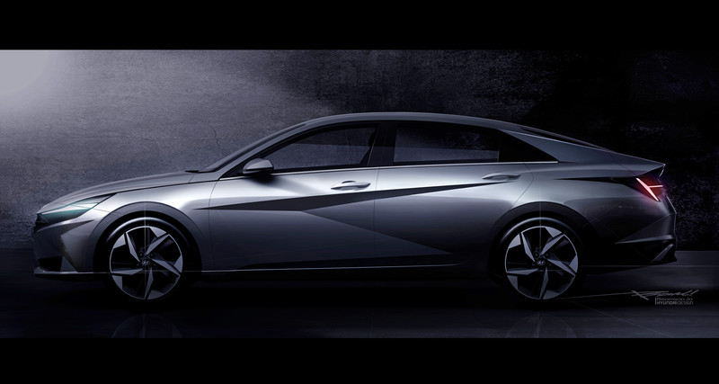 全車佈滿銳利折線 新世代《Hyundai Elantra》預約3月17日全球首發 全車佈滿銳利折線 新世代《Hyundai Elantra》預約3月17日全球首發