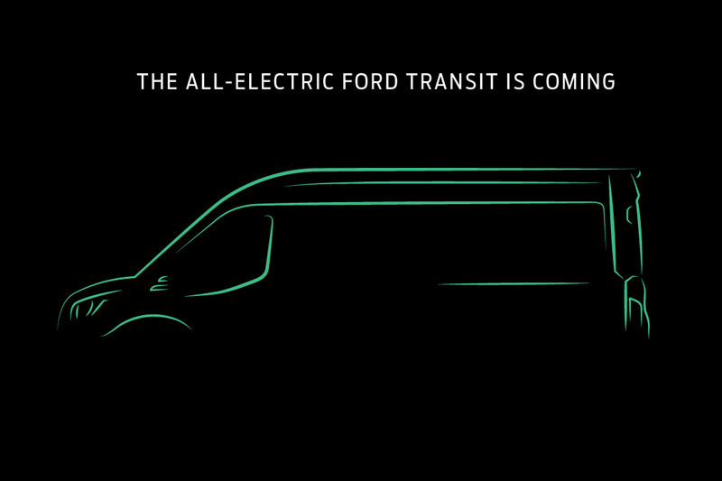 純電版《Ford Transit》預告登場 加速實現零排放移動願景 純電版《Ford Transit》預告登場 加速實現零排放移動願景