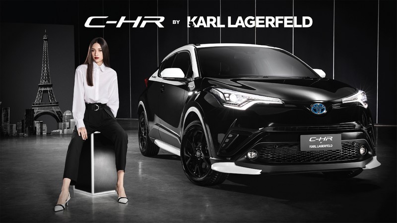 限量經典《Toyota C-HR by Karl Lagerfeld》聯名時尚教父泰國魅力登場 限量經典《Toyota C-HR by Karl Lagerfeld》聯名時尚教父泰國魅力登場