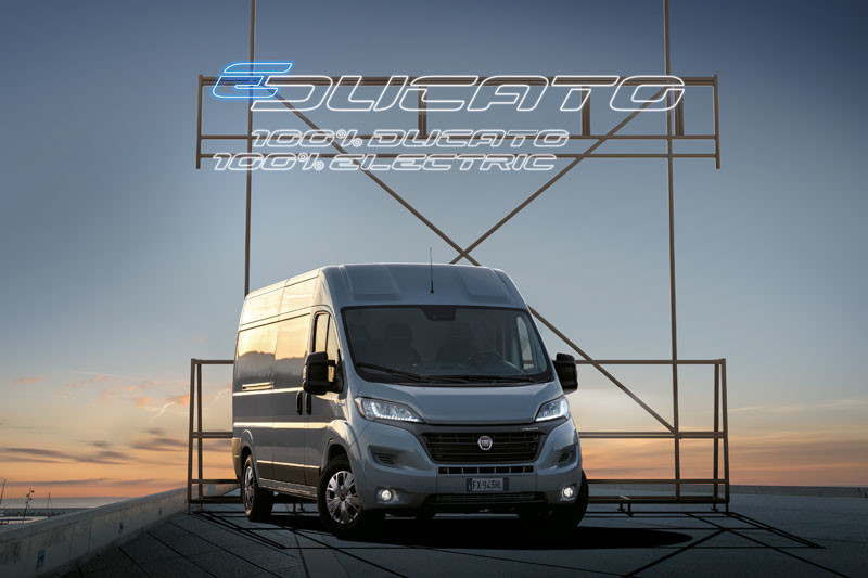 續航330公里《Fiat E-Ducato》義式電動商用車投入戰場 續航330公里《Fiat E-Ducato》義式電動商用車投入戰場
