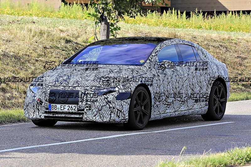 Mercedes Benz Eqs 大型豪華電動房車捕獲 預計21現身 最少700km純ev續航距離 國王車訊kingautos