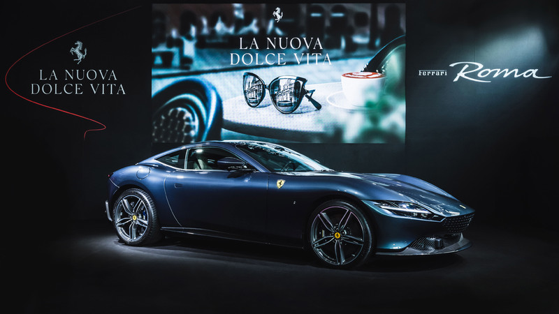 目前最便宜的法拉利 《Ferrari Roma》基本售價1,185萬元起登台發表 目前最便宜的法拉利 《Ferrari Roma》基本售價1,185萬元起登台發表