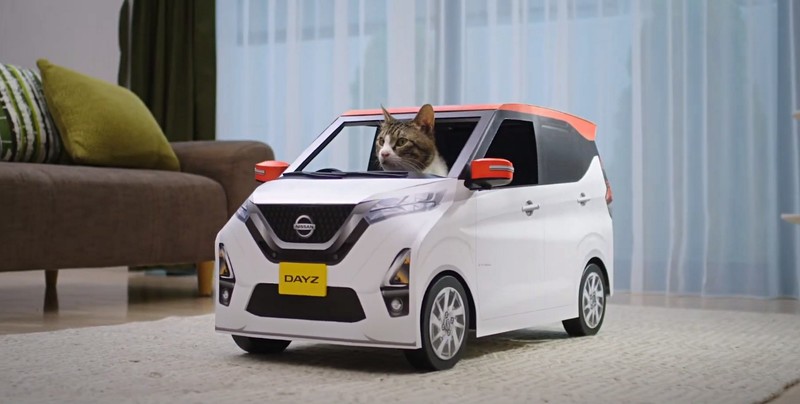 讓朕來開!《Nissan Dayz》不出日產改出「喵產」模型車 讓朕來開!《Nissan Dayz》不出日產改出「喵產」模型車