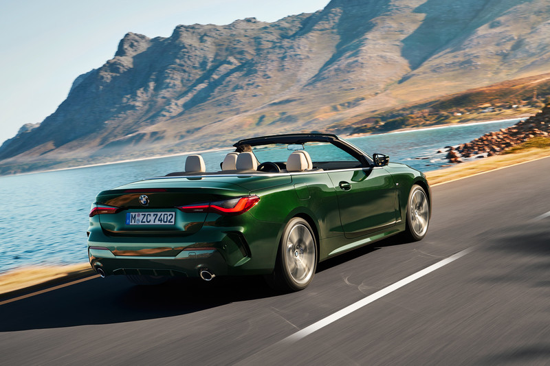 上空美背我可以！新世代《BMW 4 Series Convertible》回歸軟篷首度現身