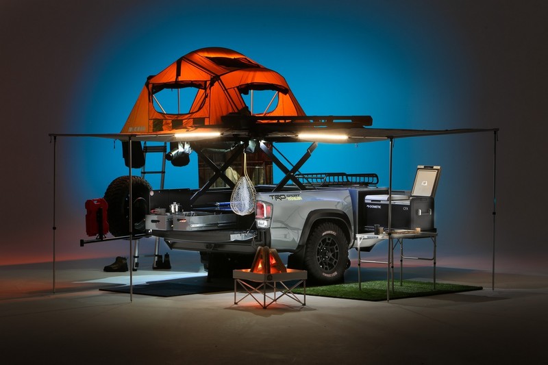 自備熱水澡還有二樓能觀星星!露營拖車概念車《Toyota TRD Sport Trailer》亮相 自備熱水澡還有二樓能觀星星!露營拖車概念車《Toyota TRD Sport Trailer》亮相