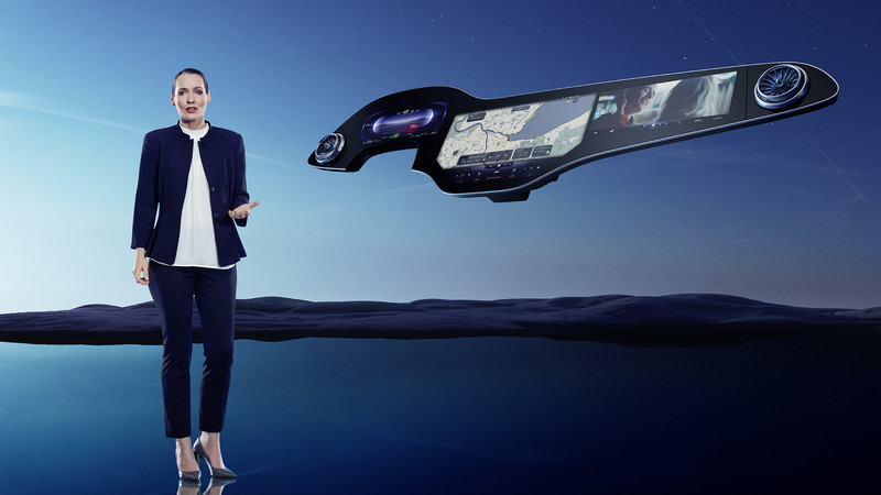 豈止大 還很聰明!《Benz》發表MBUX Hyperscreen 豈止大 還很聰明!《Benz》發表MBUX Hyperscreen