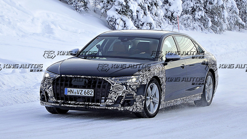 擁有Audi W12引擎的最後機會?!中期小改《Audi A8 L》長軸版現身 擁有Audi W12引擎的最後機會?!中期小改《Audi A8 L》長軸版現身