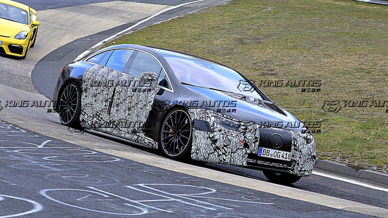 600匹以上馬力起跳 2022年初全球首發!《Mercedes-AMG EQS》高性能純電版 首度捕獲 600匹以上馬力起跳 2022年初全球首發!《Mercedes-AMG EQS》高性能純電版 首度捕獲