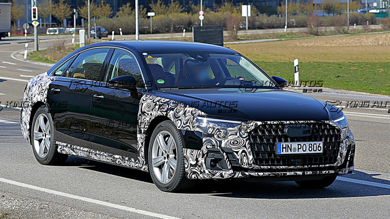 面貌更像全新A3般動感?!中期小改《Audi A8》歐洲捕獲 面貌更像全新A3般動感?!中期小改《Audi A8》歐洲捕獲